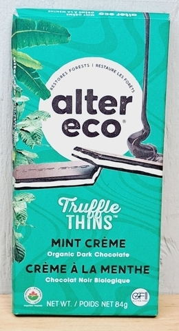 Alter Eco Truffle Thins - Mint Creme